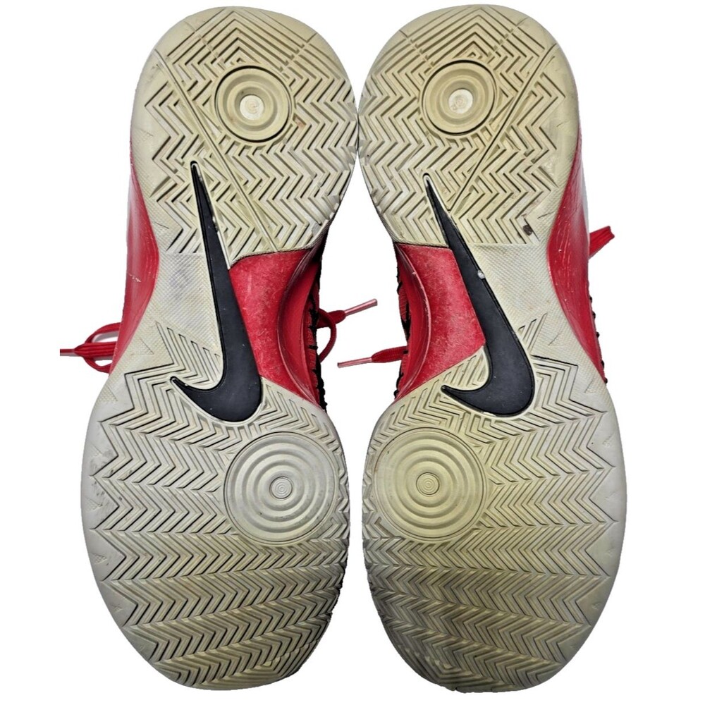 Nike Hyperdunk 2013 Mens Size 10.5 Red Gray High Top Basketball Shoes 599537-600 - Picture 10 of 10